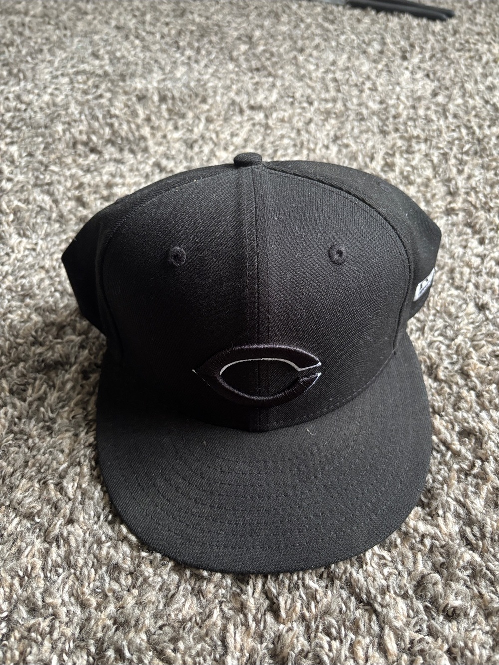 Black Cincinnati Reds Ball Cap